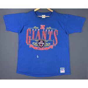 Vintage 90s New York Giants NFL Football Nutmeg XL Shirt Sports Rare Shirt Tee